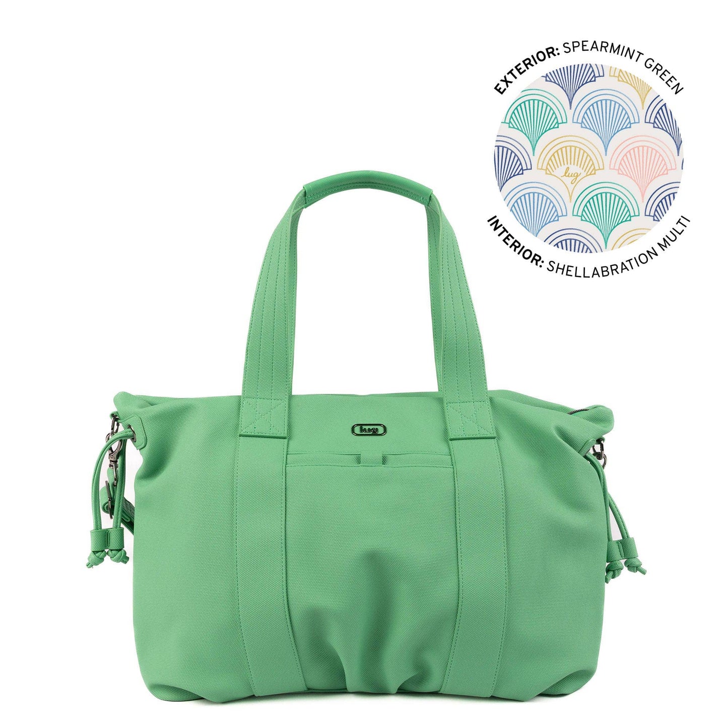 Piper Matte Luxe VL Hobo Tote Bag: BLACK