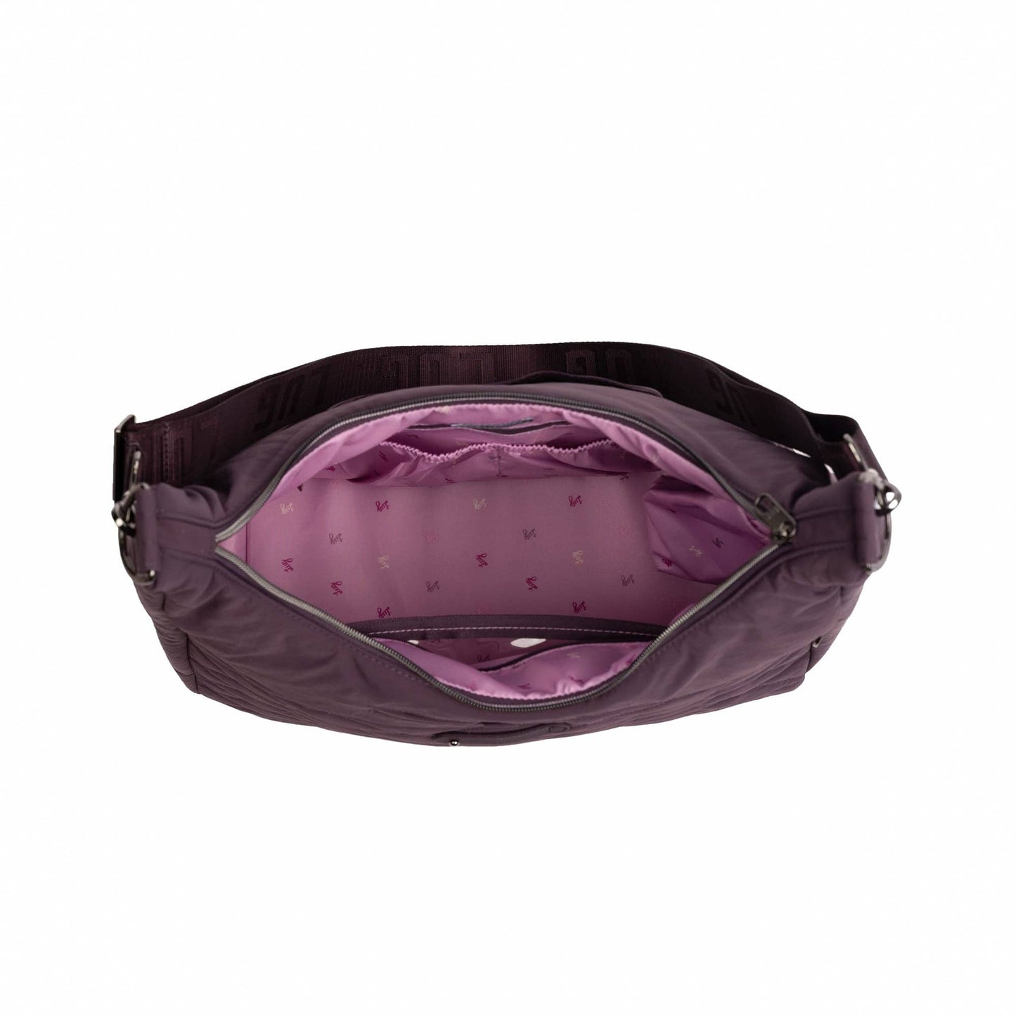 LUG Balsa CloudGo Hobo Crossbody Bag: PINKY PROMISE