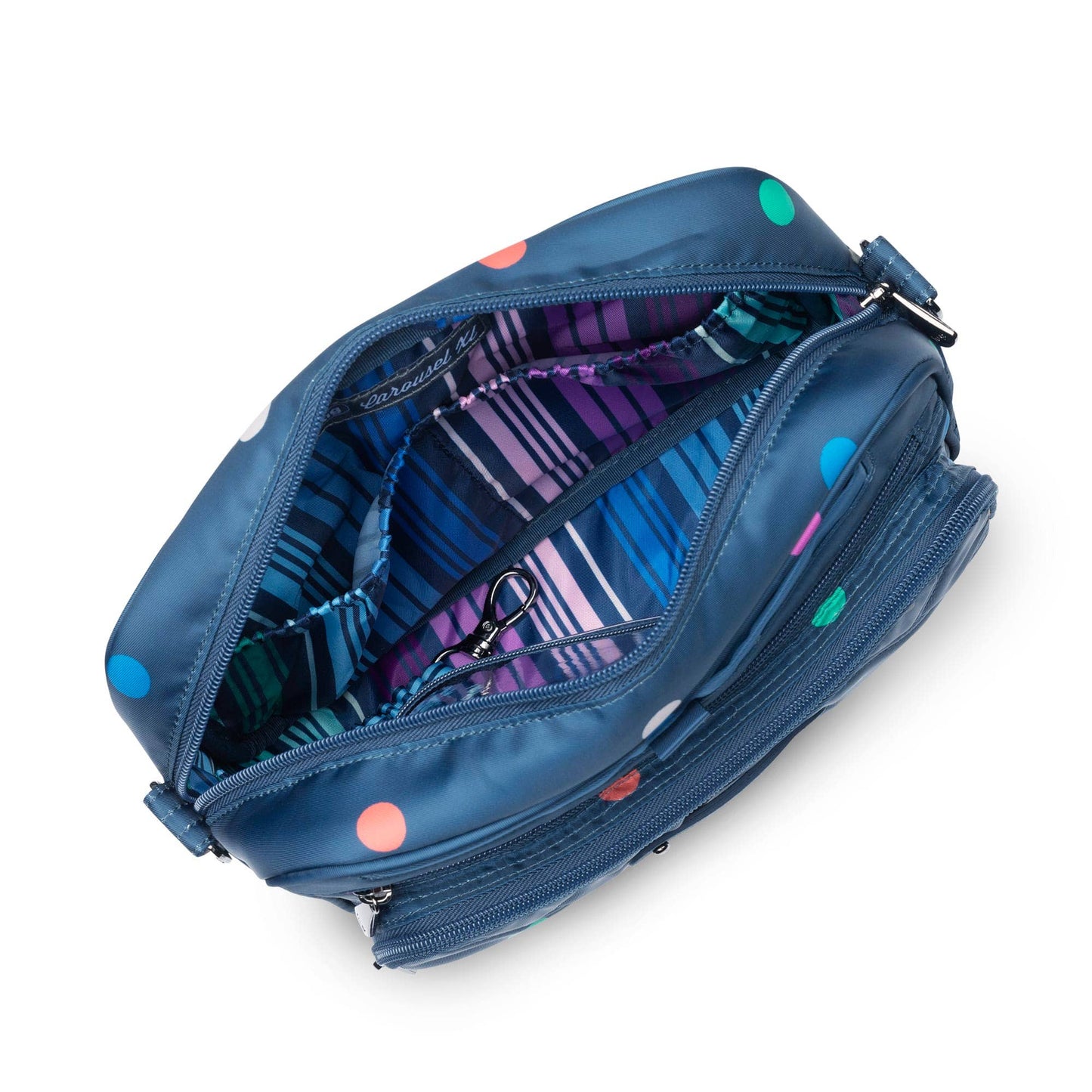 Carousel XL 2 Crossbody Bag: MAGENTA