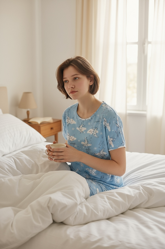 Sleep Shirt Blue Moon