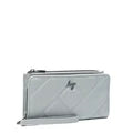 LUG Arabesque Ultra X Zip RFID Wallet in Cloud Grey