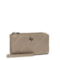 LUG Arabesque Ultra X Zip RFID Wallet in Sand Taupe