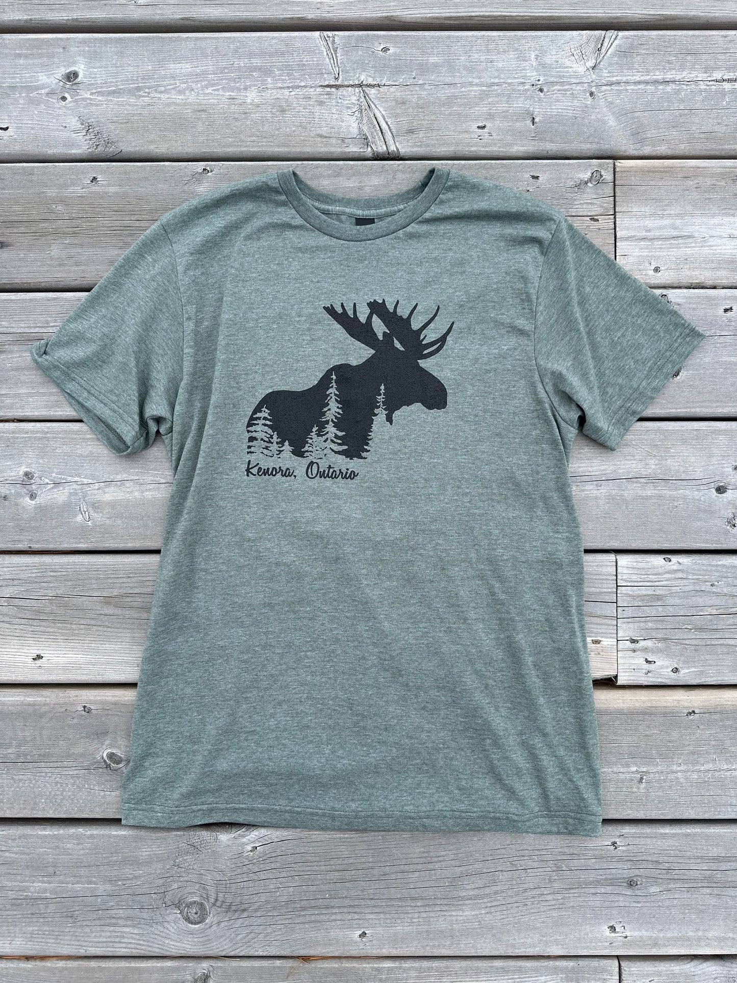 Moose Trees Kenora Ontario in Heather Green