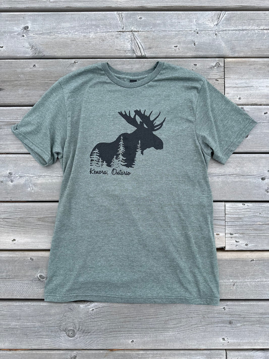 Moose Trees Kenora Ontario in Heather Green