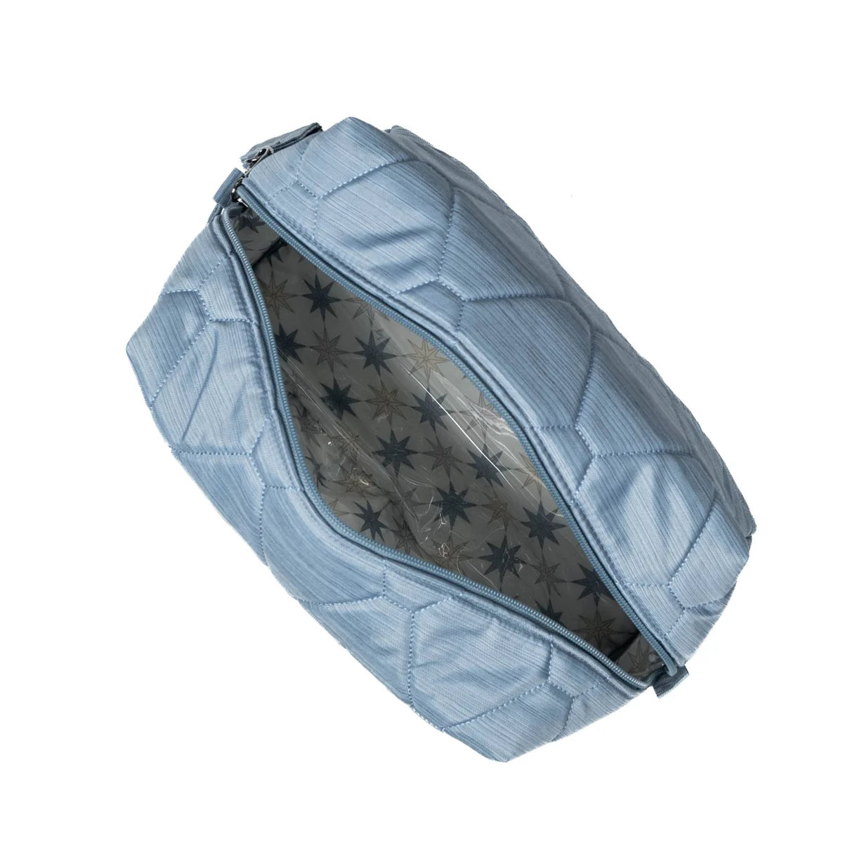 LUG Bumper Cosmetic Case in Brushed Blue Moon
