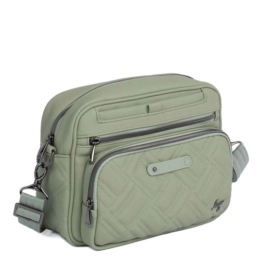 LUG Carousel XL Matte Luxe VL Crossbody Bag in Sage