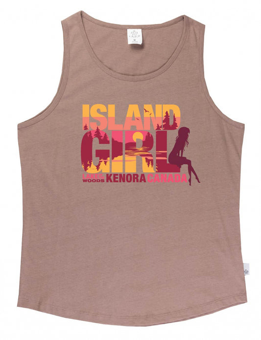 Island Girl Tank in Blush