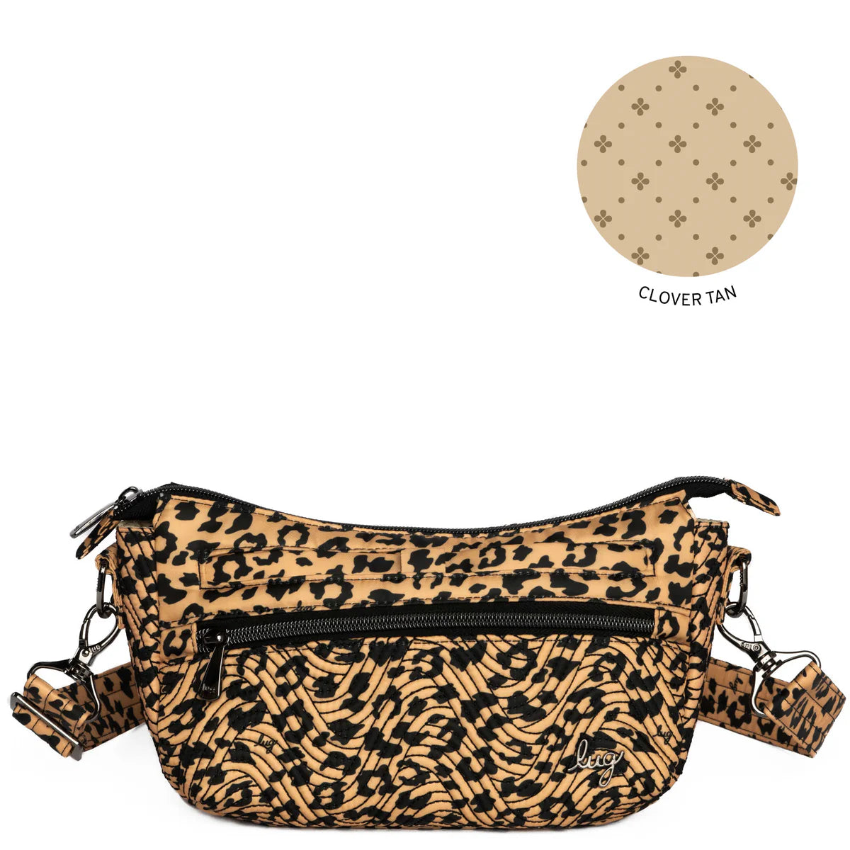 LUG Dash Classic Crossbody in Leopard