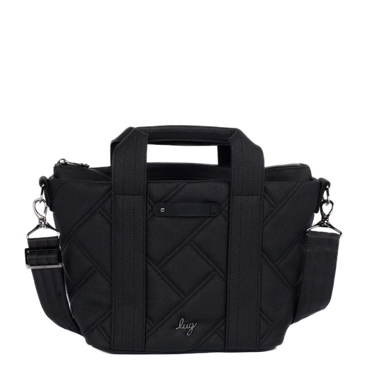 LUG Dory Matte Luxe VL Crossbody Bag in Black
