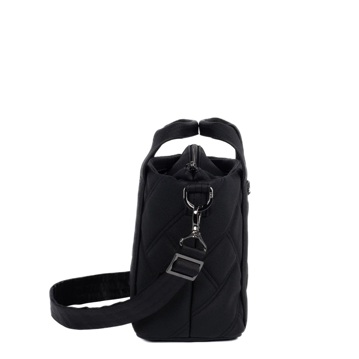 LUG Dory Matte Luxe VL Crossbody Bag in Black