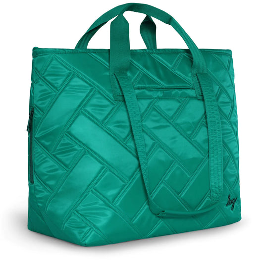 LUG Ferry XL Expandable Carry-All Tote Bag in Kelly Green