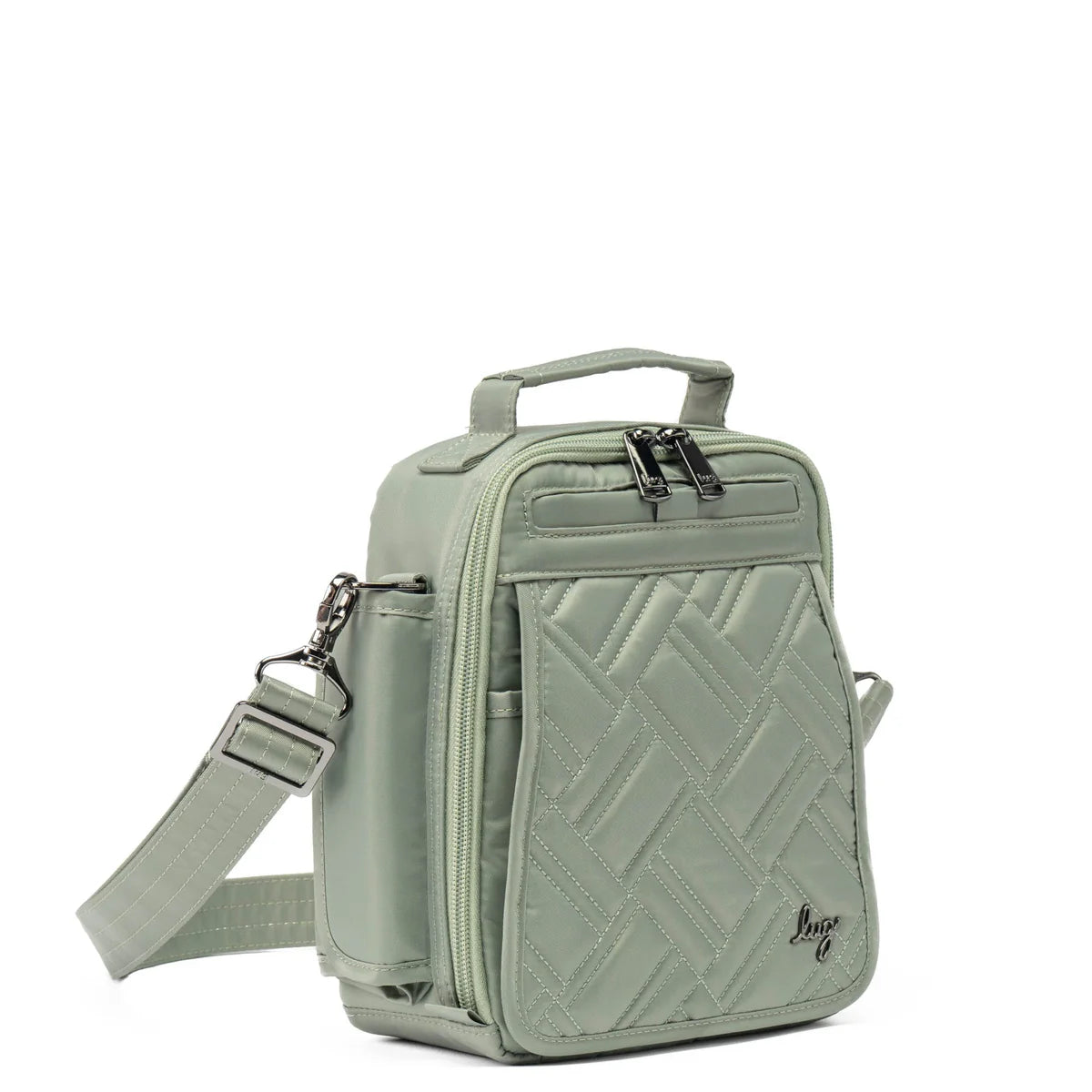 LUG Flapper SE Convertible Crossbody Bag in Sage