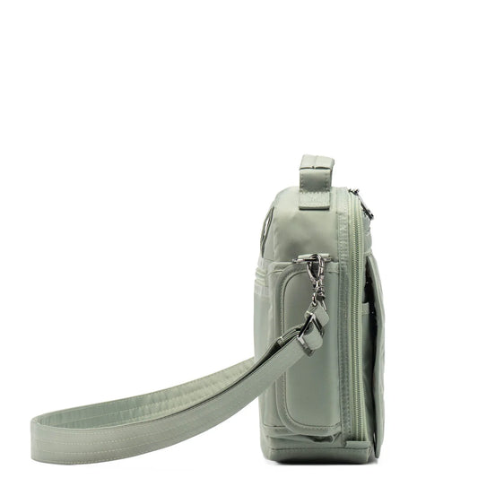 LUG Flapper SE Convertible Crossbody Bag in Sage
