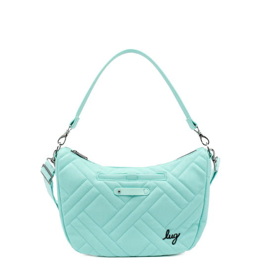 LUG Harmony Matte Luxe VL Crossbody Bag in Aquamarine