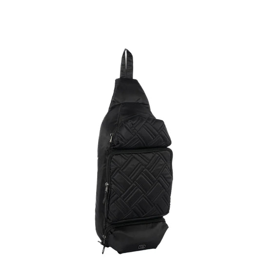 LUG Hovercraft Sling Bag in Black