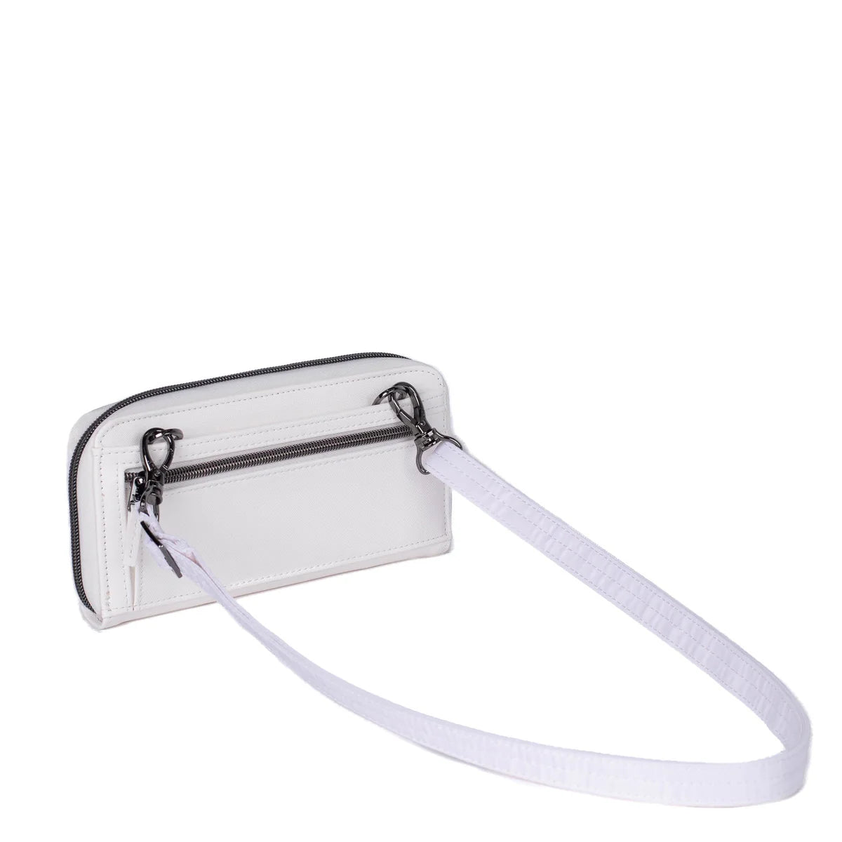 LUG Kickflip Love Satin Luxe VL RFID Wallet in White