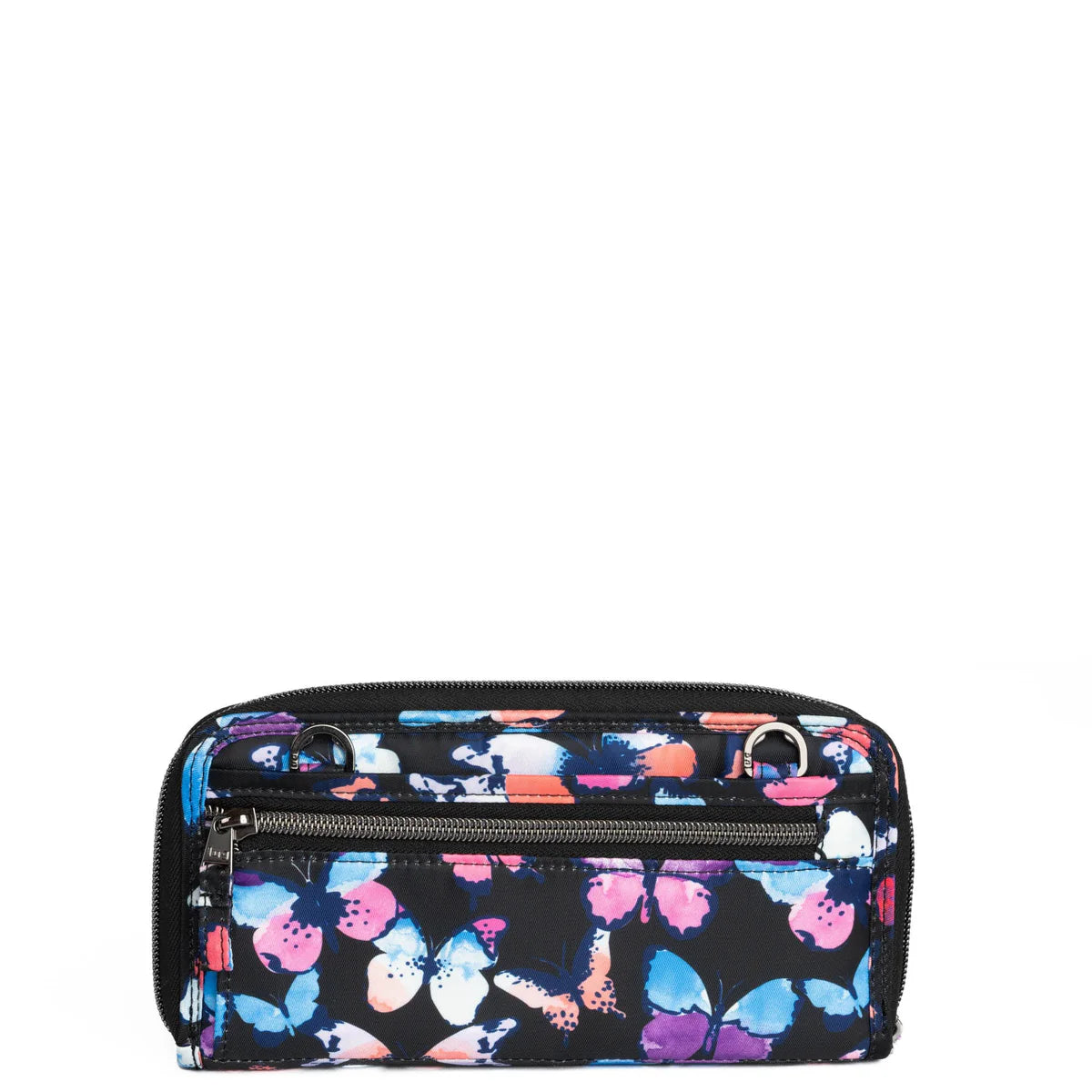LUG Kickflip SE Convertible RFID Wallet in Watercolour Butterflies