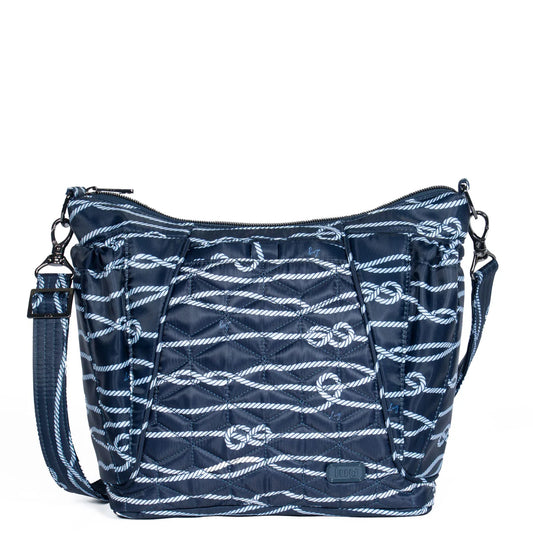 LUG Shuffle Mini SE Crossbody Bag in Nautical Navy