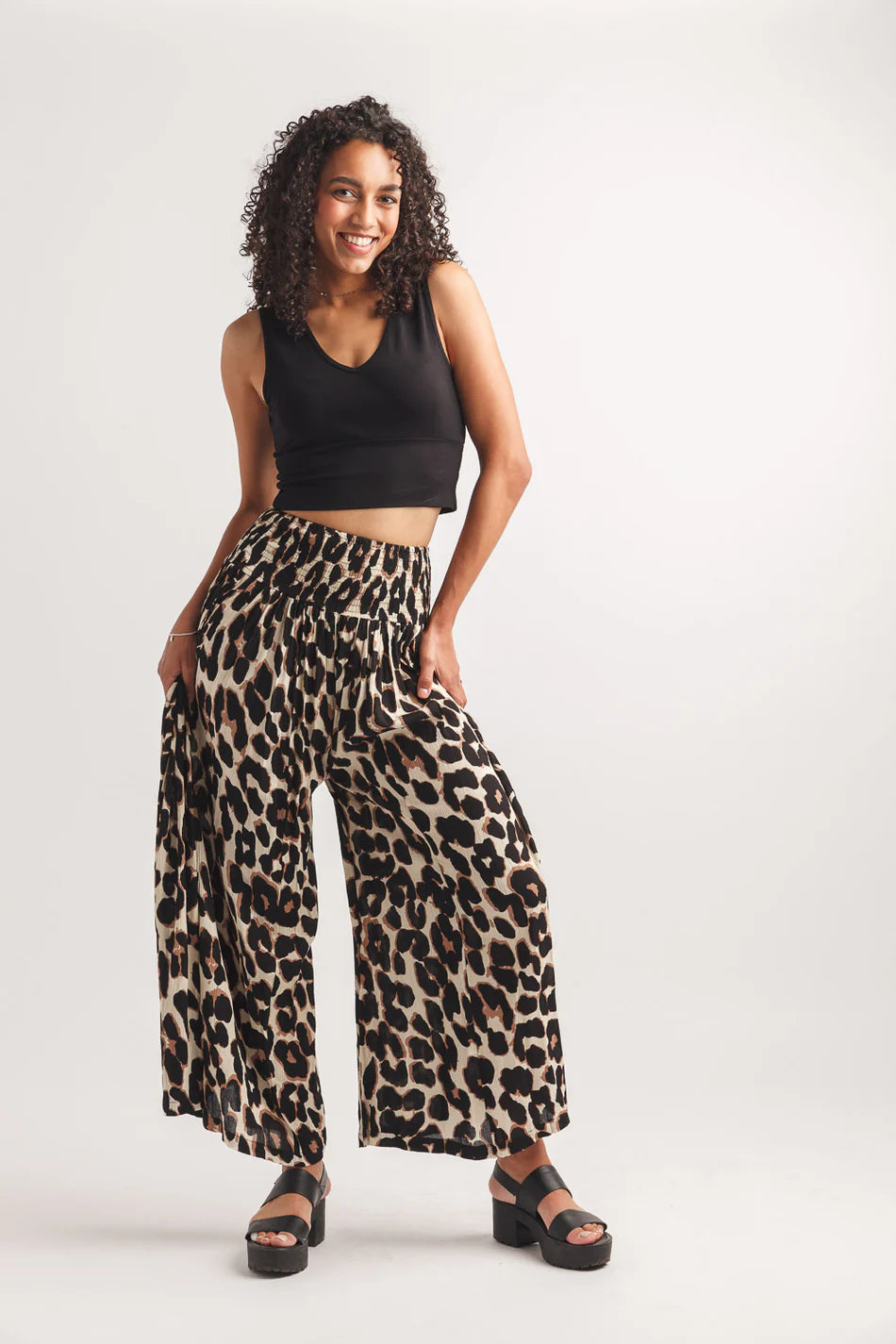 Papillon PT14011 Black Bamboo Layering Bralette Top