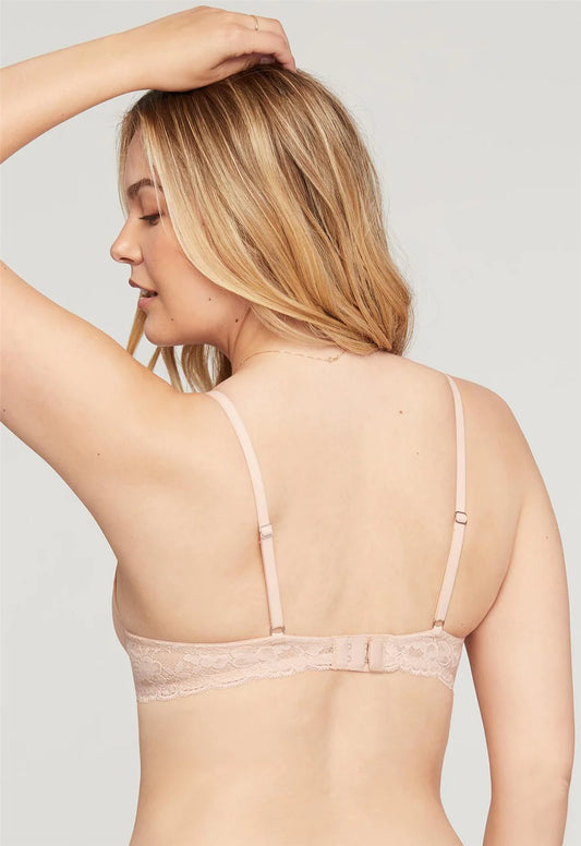 Montelle 9314 Mystique Plunge Bra in Nude