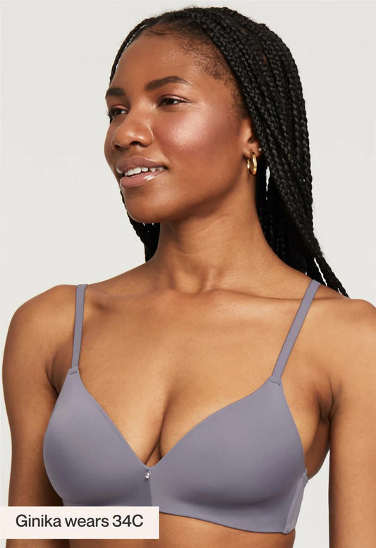 Montelle 9317 Wire-free T-Shirt Bra in Crystal Grey