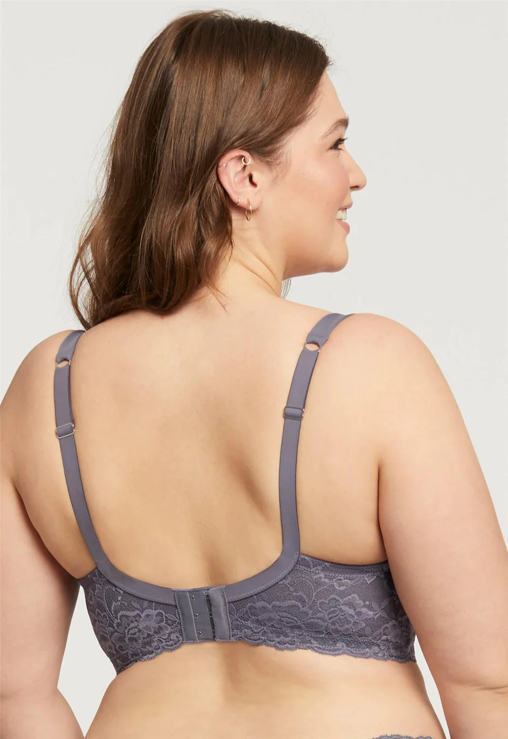 Montelle 9320 Pure Plus Full Coverage T-Shirt Bra in Crystal Grey