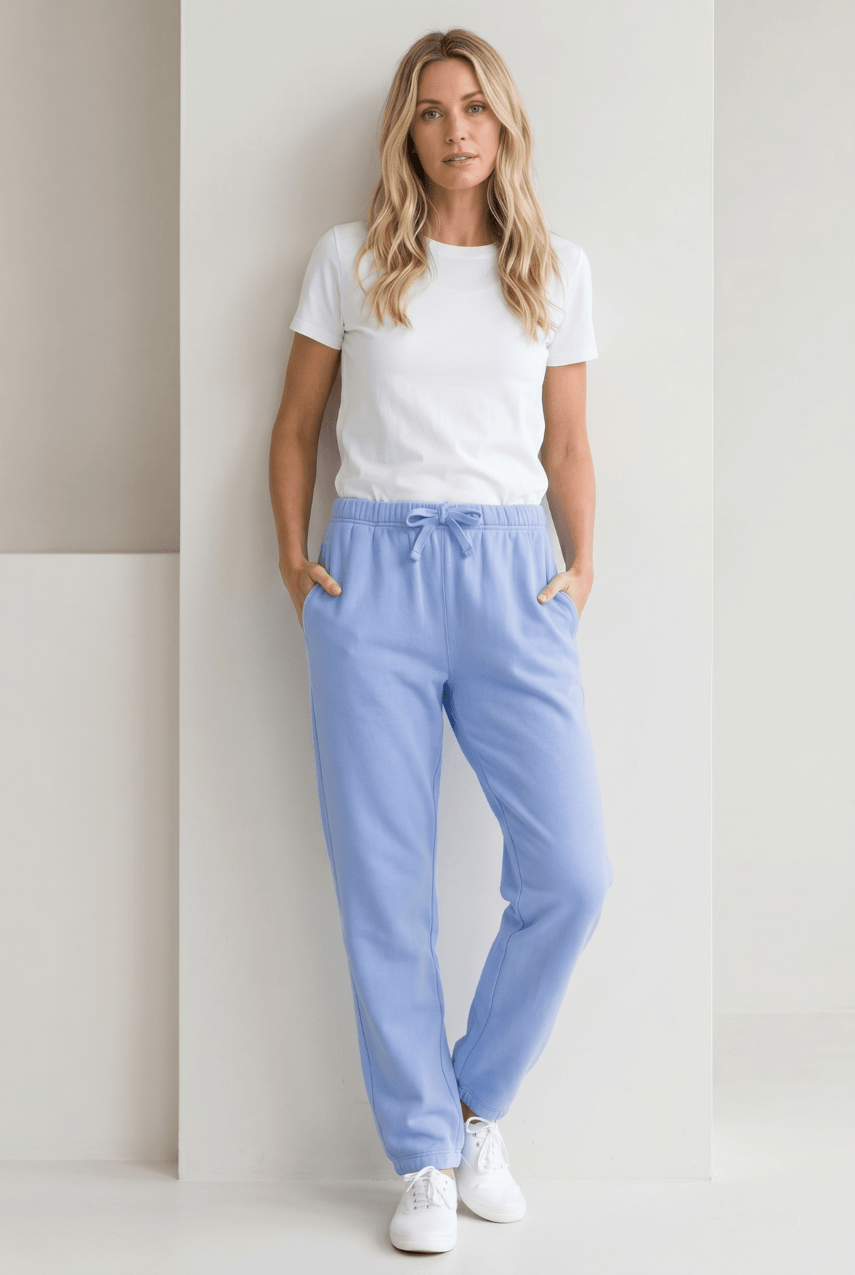 DKR Blue Classic Sweat Pant with Pockets
