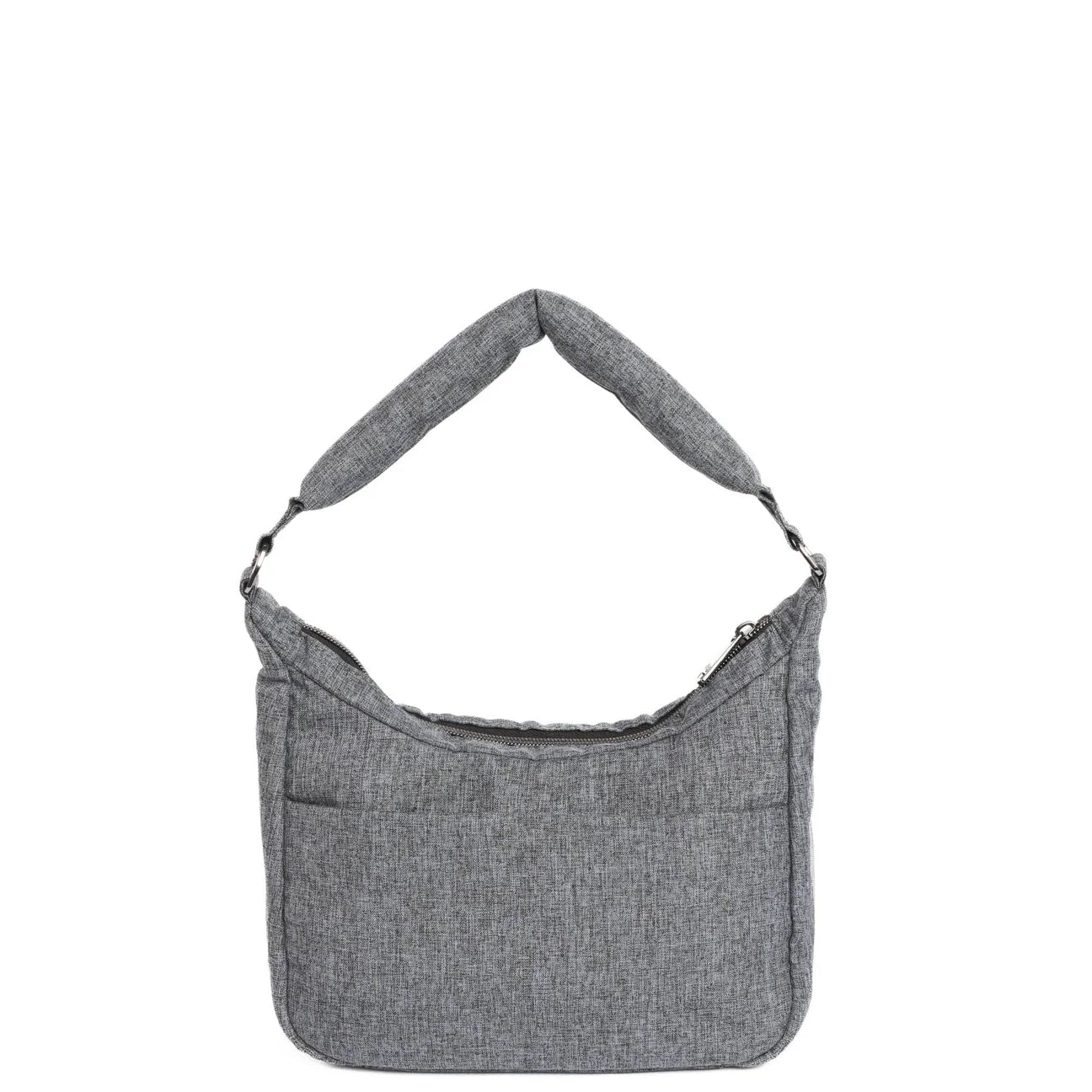 LUG Scamper Convertible Crossbody with Shoulder Strap in Heather Grey