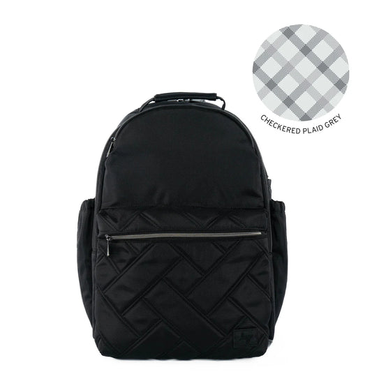 LUG Summit 2 Backpack in Brushed Black