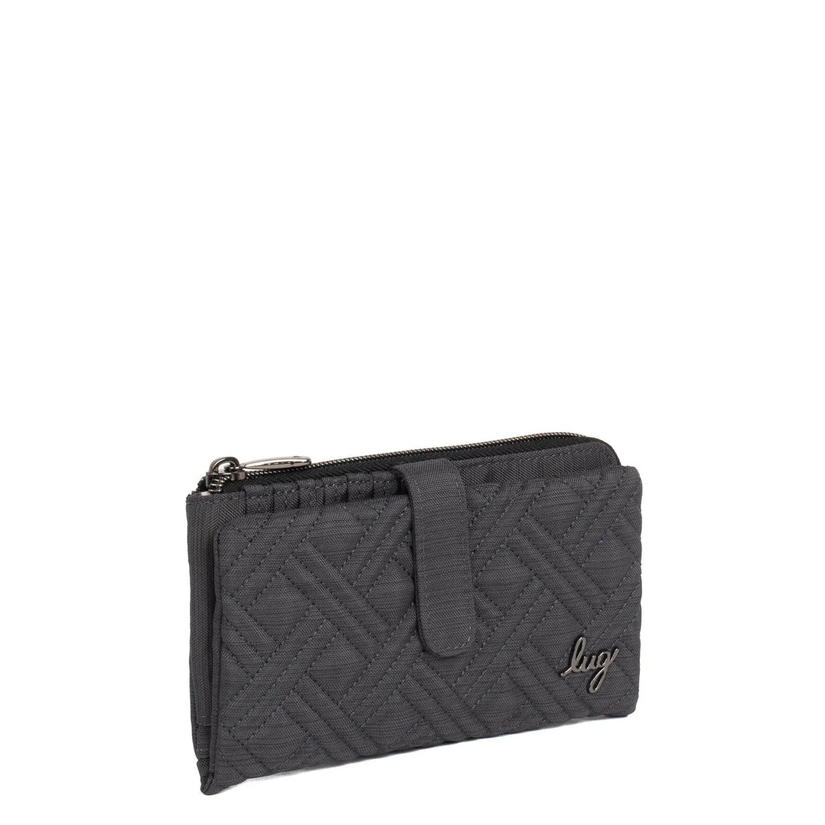 LUG Tram 2 RFID Wallet in Brushed Grey