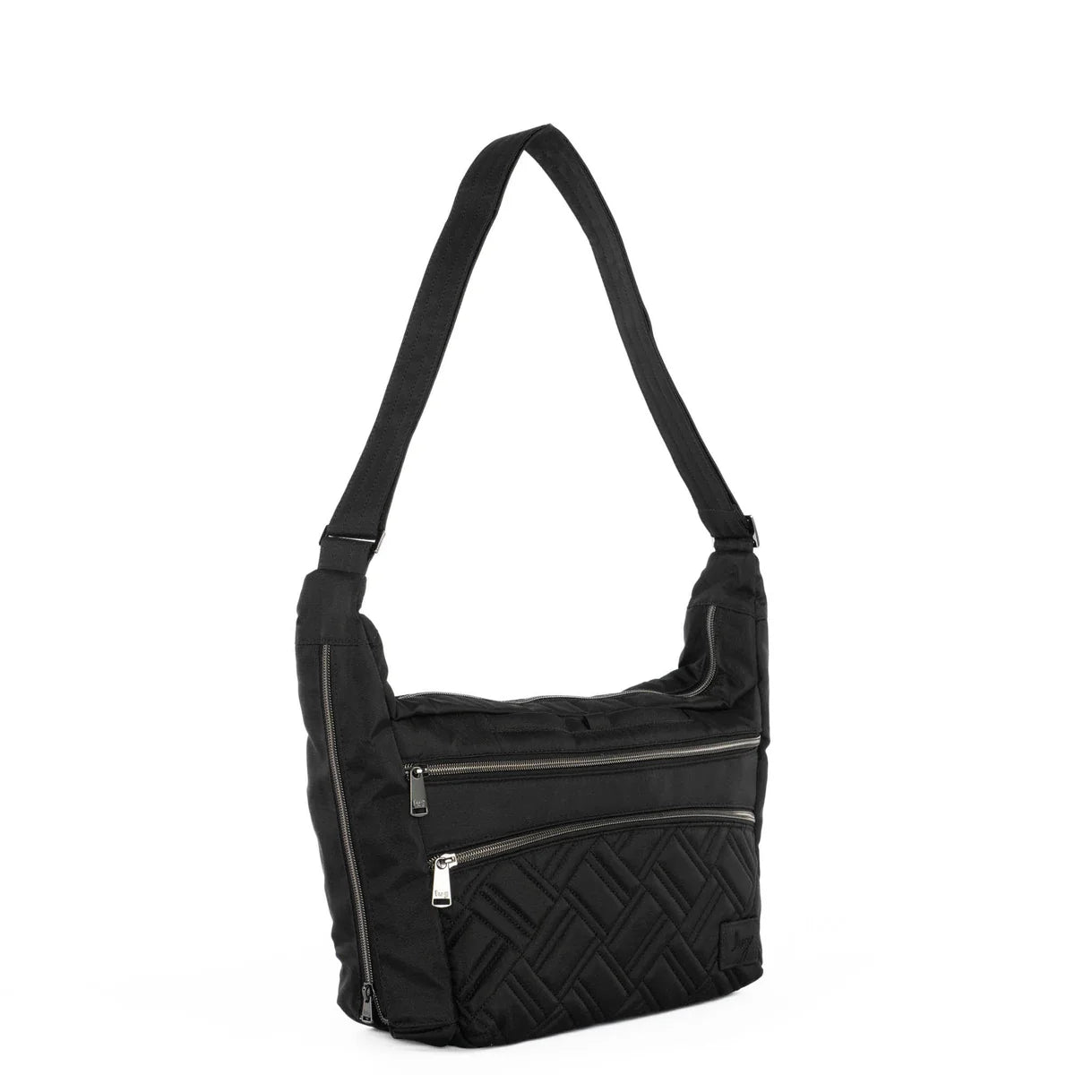 LUG Trooper 2 Crossbody Bag in Brushed Black