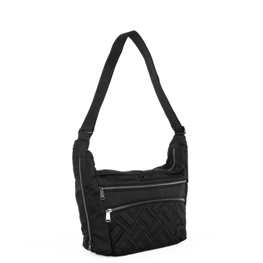 LUG Trooper 2 Crossbody Bag in Brushed Black