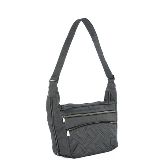 LUG Trooper 2 Crossbody Bag in Brushed Grey