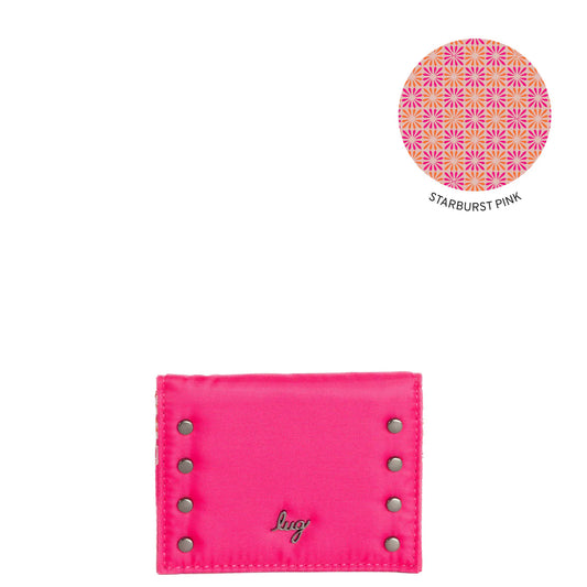 LUG Walkover RFID Wallet in Rosette Pink