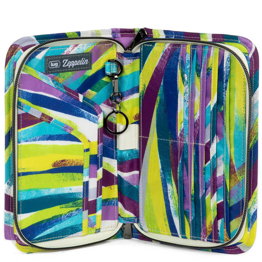 LUG Zeppelin 2 RFID Wristlet Wallet in Brushstrokes
