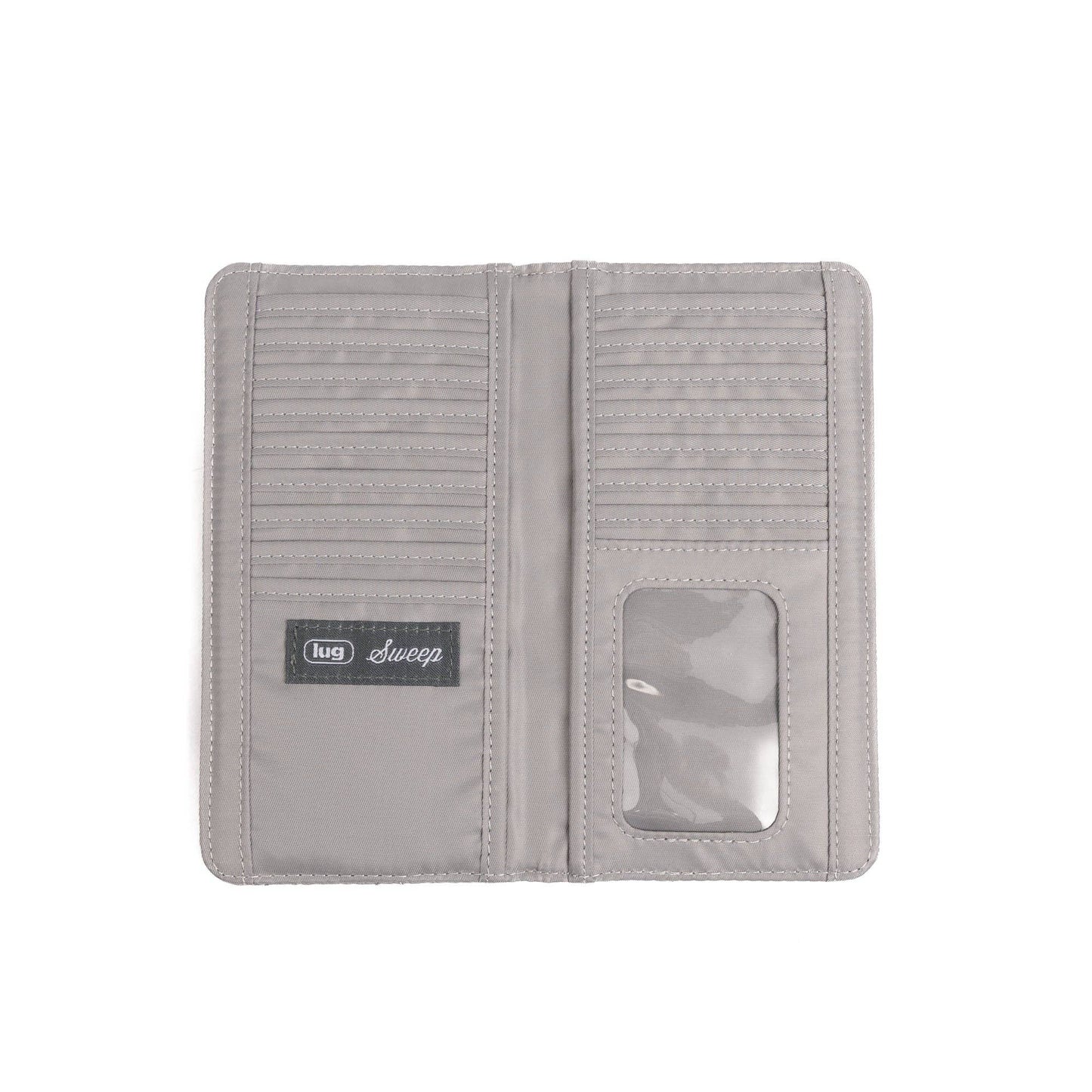 LUG Sweep Slim Flap Wallet: AQUAMARINE