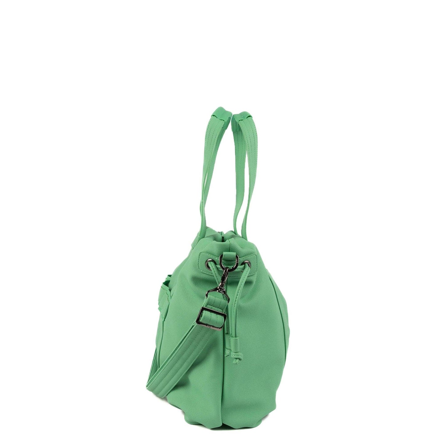 Piper Matte Luxe VL Hobo Tote Bag: BLACK