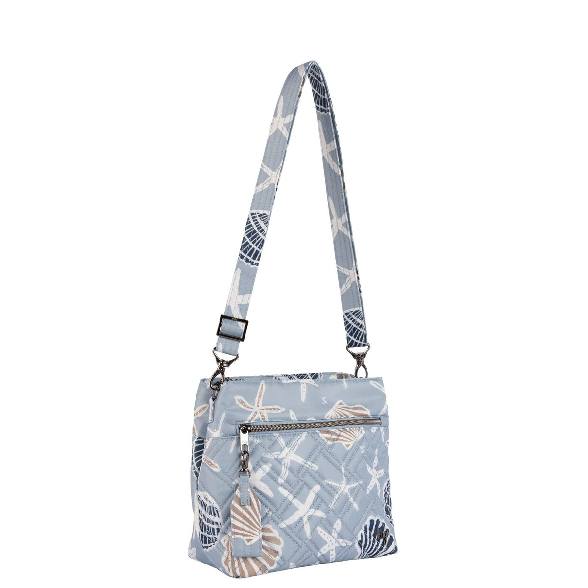 Double Dip Crossbody Bag: BLUEBELL