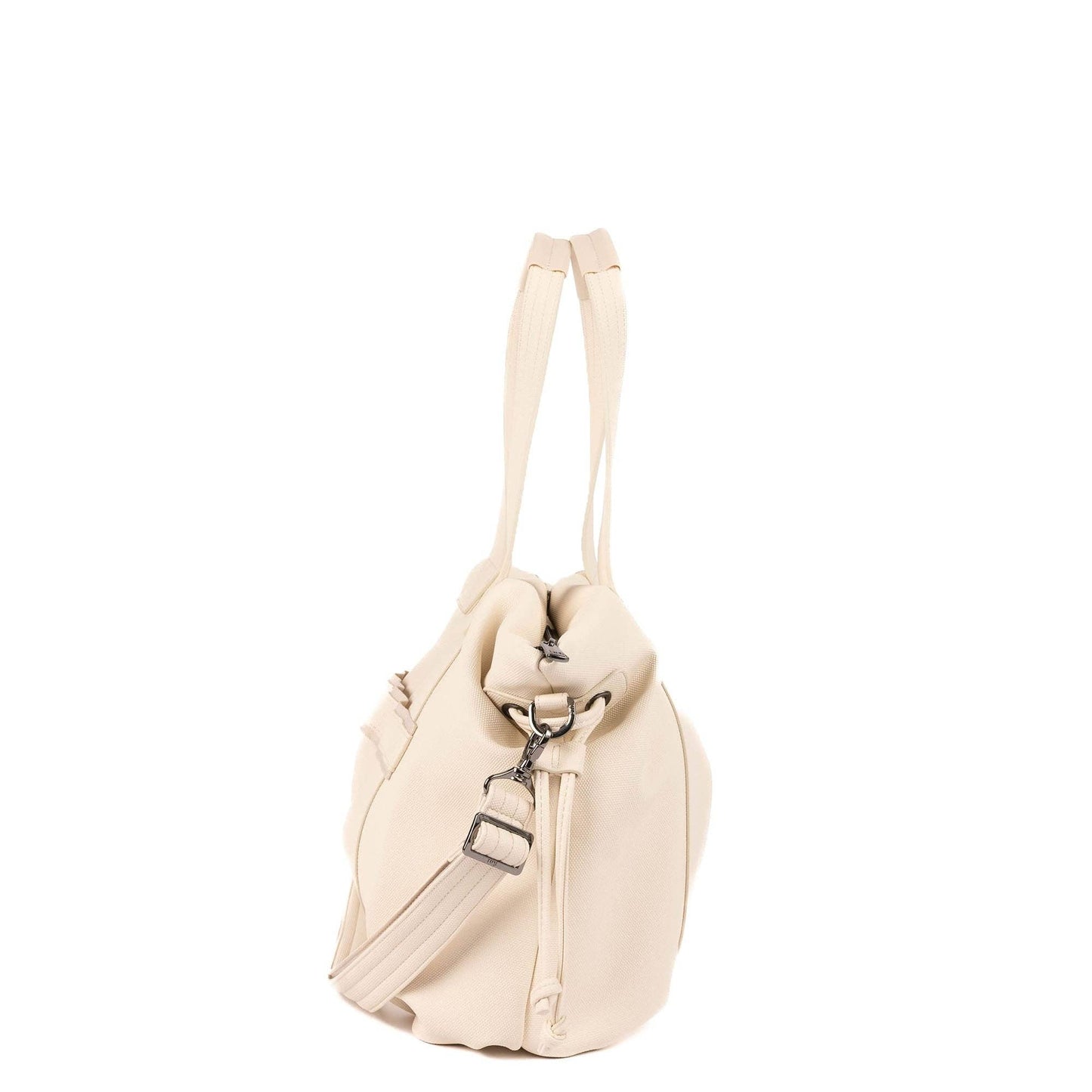 Piper Matte Luxe VL Hobo Tote Bag: BLACK