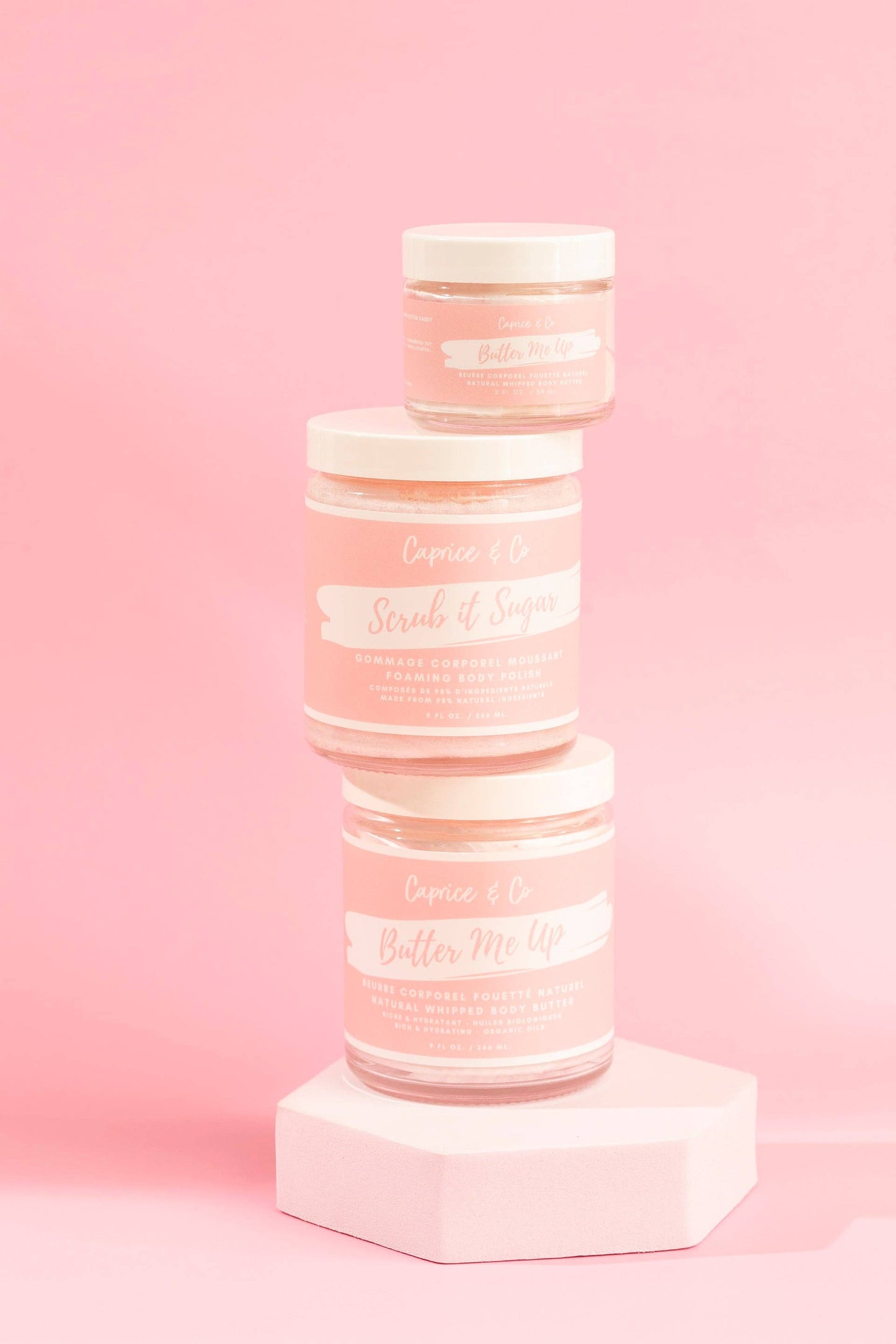Foaming Body Scrub - Sugared Blackberries + Pink Cotton Candy
