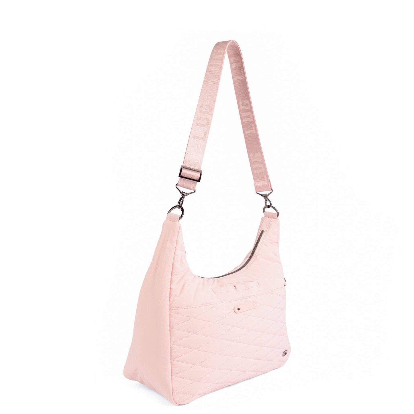 LUG Balsa CloudGo Hobo Crossbody Bag: PINKY PROMISE
