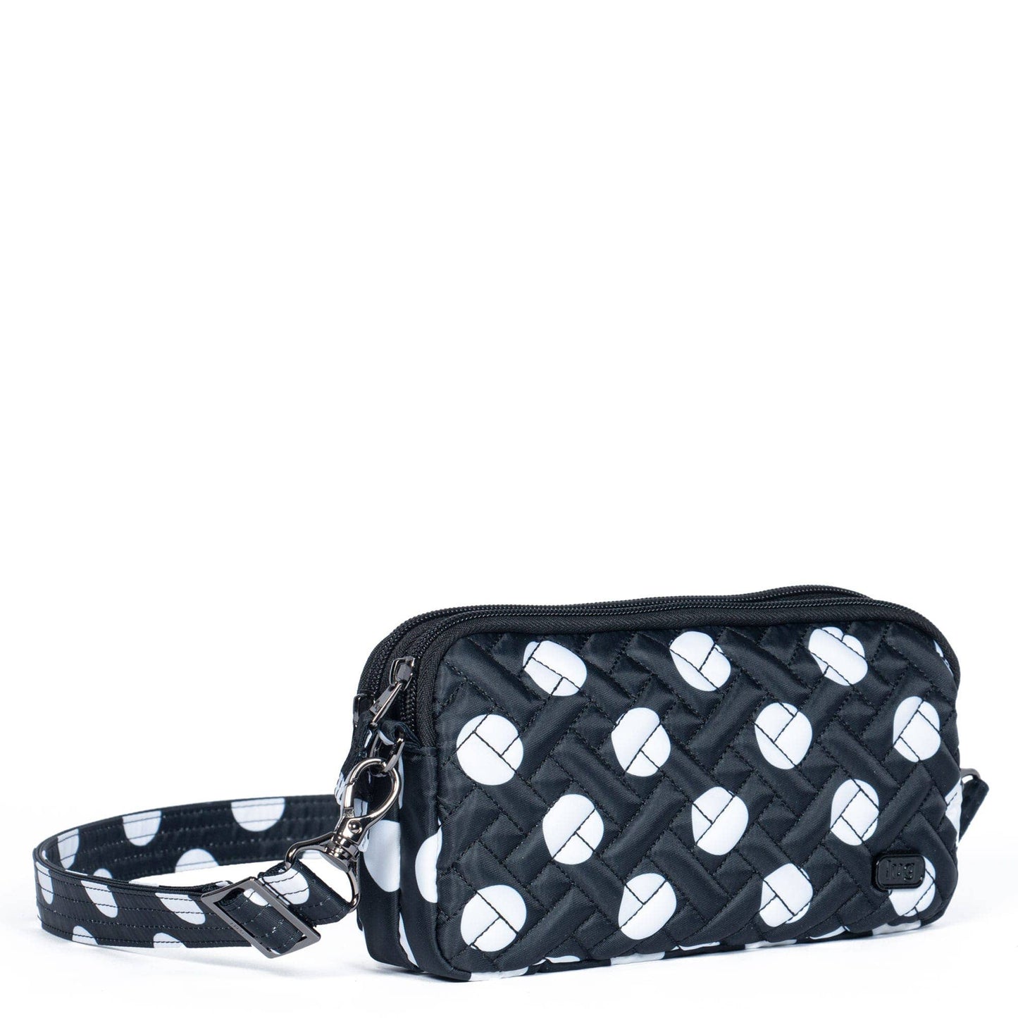 LUG Coupe XL Convertible Crossbody Bag: BLACK 4