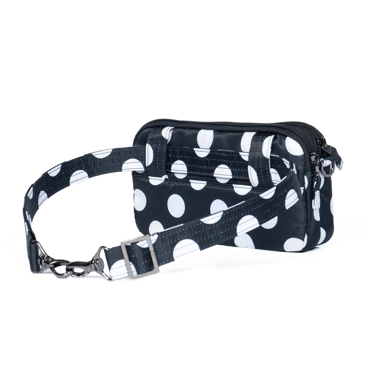 LUG Coupe XL Convertible Crossbody Bag: BLACK 4