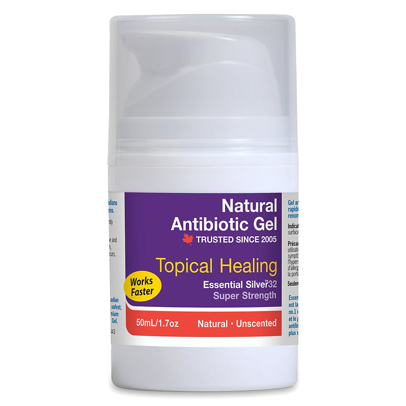 Essential Silver™ Natural Antibiotic Gel 32ppm - Unscented