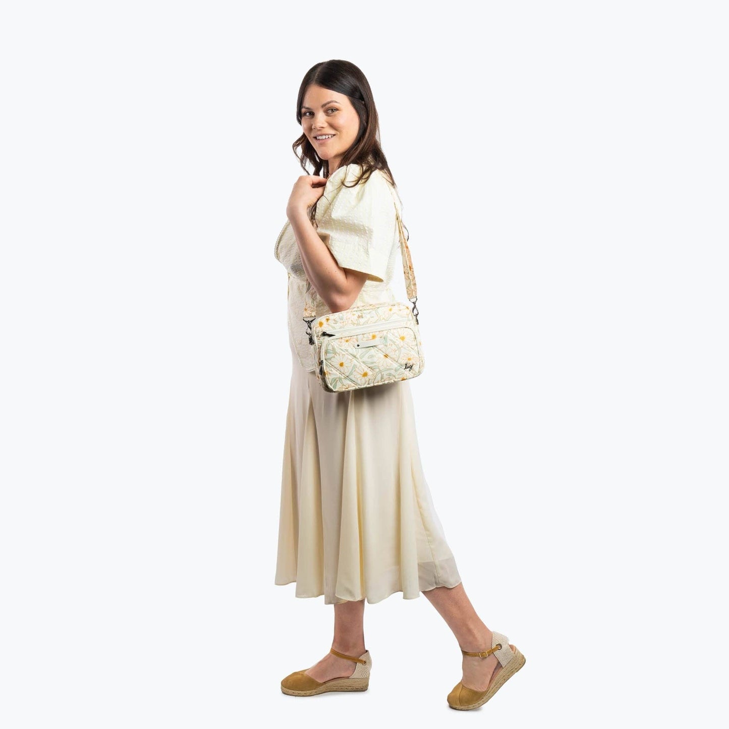 Carousel XL 2 Crossbody Bag: MAGENTA