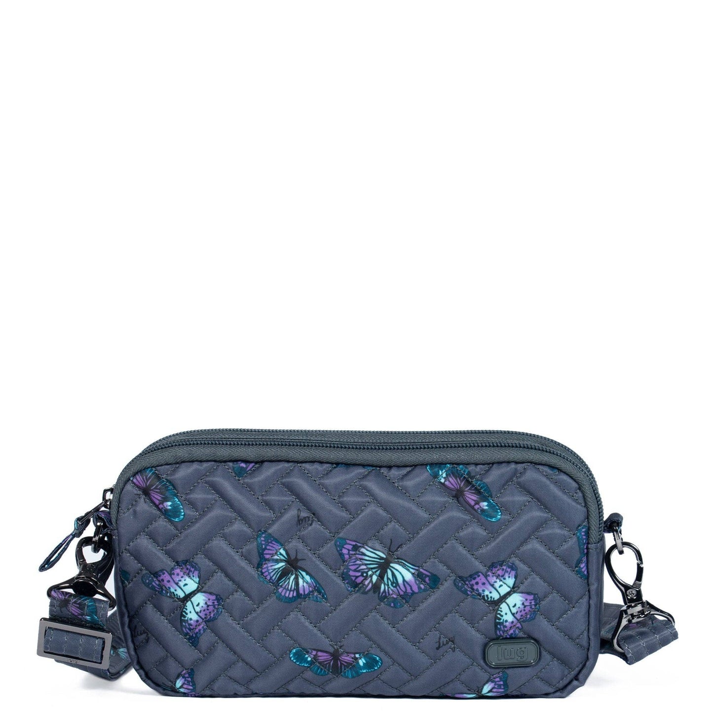LUG Coupe XL Convertible Crossbody Bag: BLACK 4