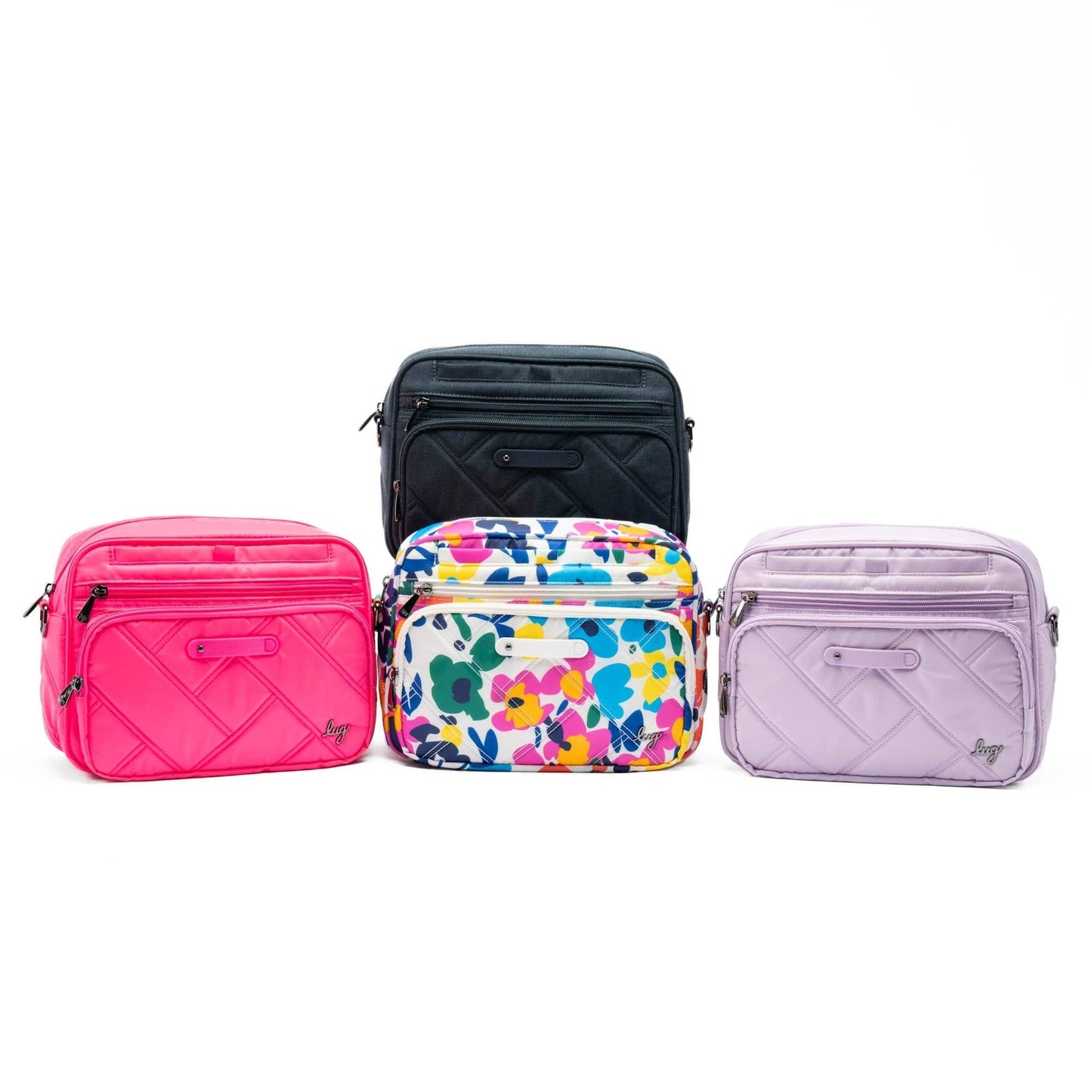 Carousel XL 2 Crossbody Bag: MAGENTA