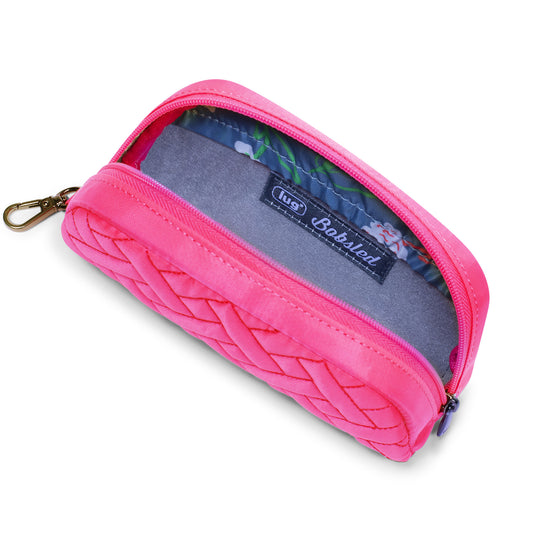 Lug Bobsled Eyeglass Case in Magenta