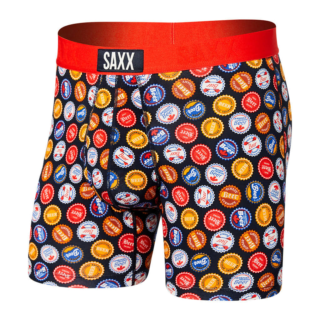 SAXX ULTRA SUPER SOFT Boxer Brief / Beers Of The World- Multi