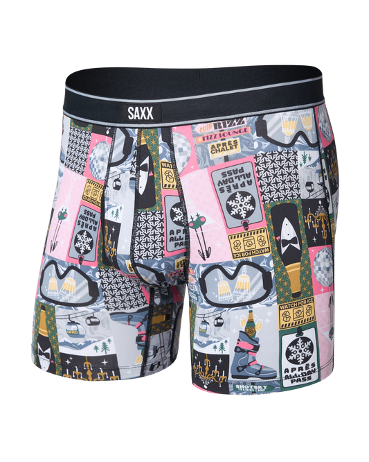 SAXX Daytripper Comfort Stretch Everyday Boxer Brief with Fly/ Apres all Day